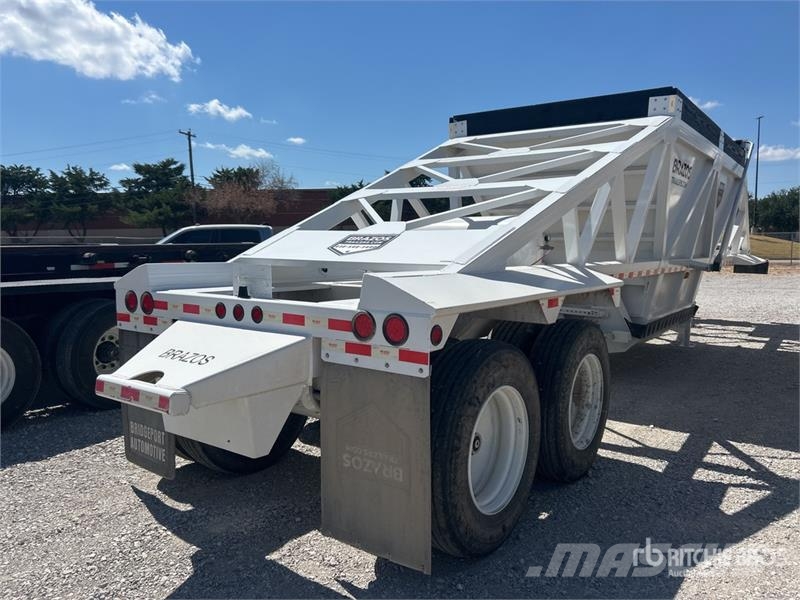 Brazos 40PITBOSS 40 ft T/A Belly Dump Trailer 傾卸式拖車