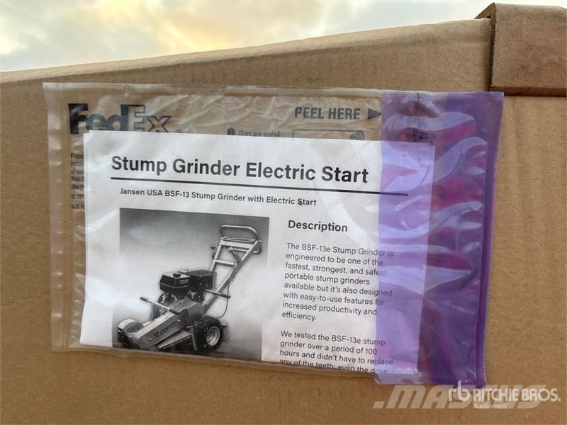 BSF13e Stump Grinder Σβολοκόπτες και περιστροφικά άροτρα