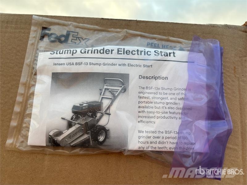 BSF13e Stump Grinder Σβολοκόπτες και περιστροφικά άροτρα