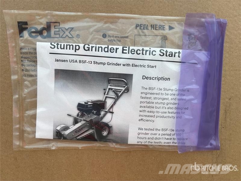 BSF13e Stump Grinder Σβολοκόπτες και περιστροφικά άροτρα