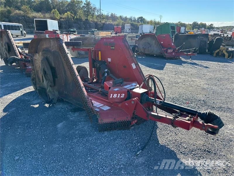 Bush Hog 1812 12 ft 6 in Rotary Cutter Odstranjevalci krompirjevih stebel