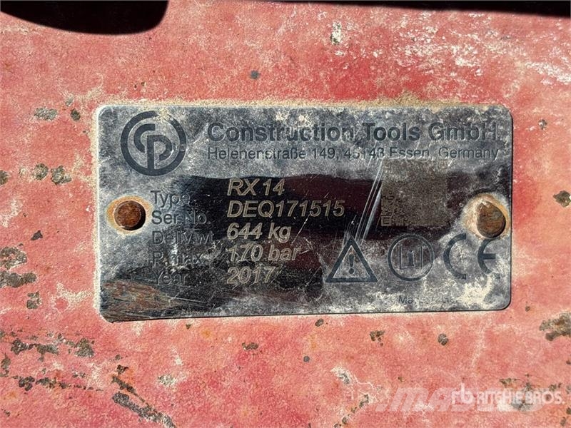 C & P & P RX14 Hydraulic Breaker Martillos hidráulicos