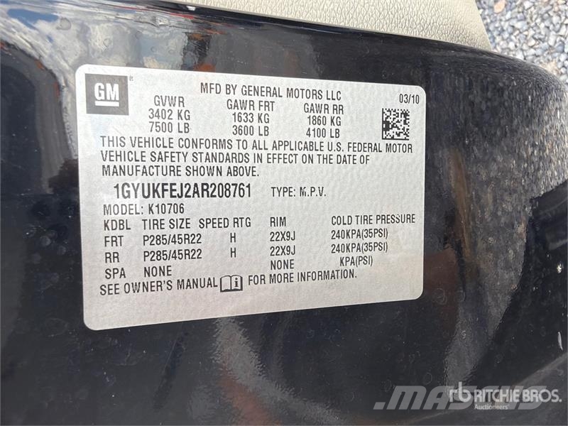 Cadillac Escalade 4x4 Hybrid SUV 汽车