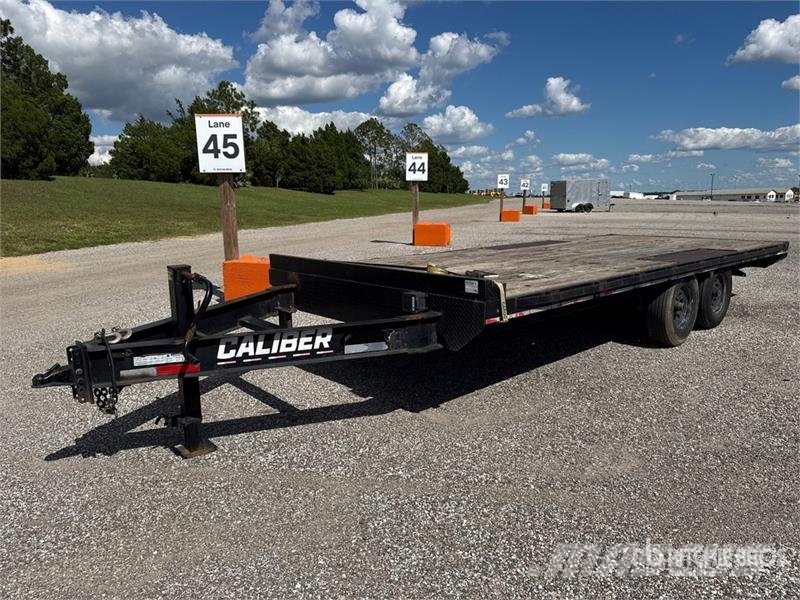 Caliber EDH820 20 ft T/A Equipment Trailer Biltransporter henger