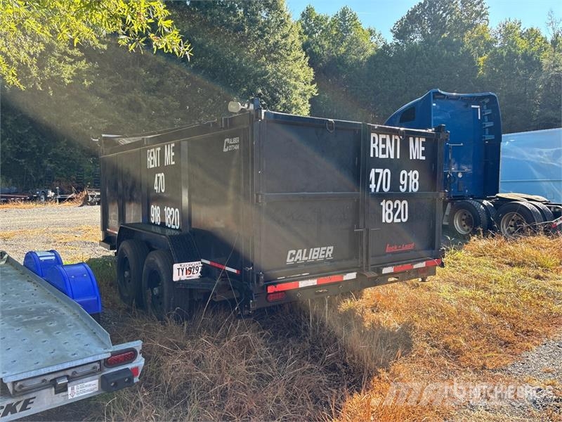 Caliber Trailers T/A Dump Utility Trailer Kipper