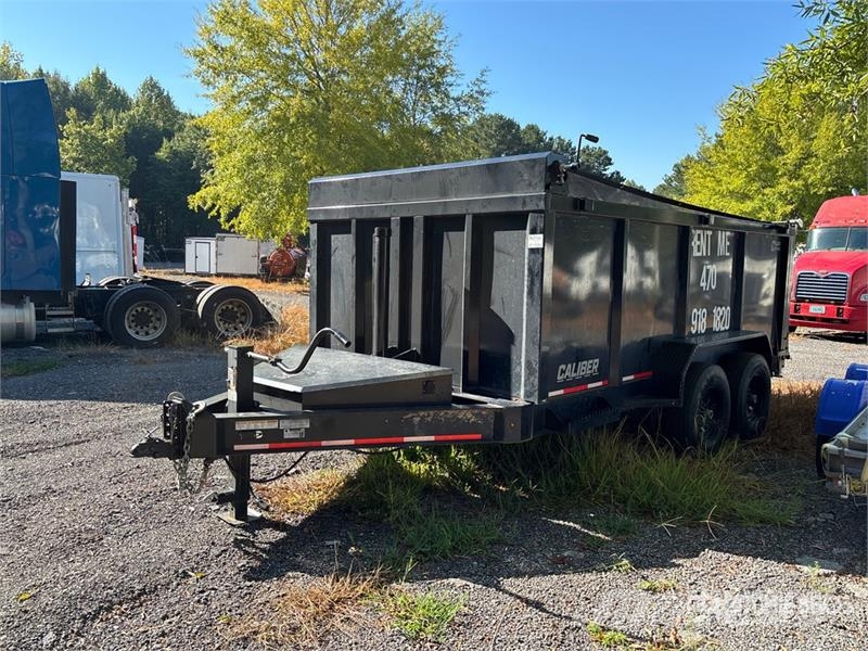 Caliber Trailers T/A Dump Utility Trailer Kipper
