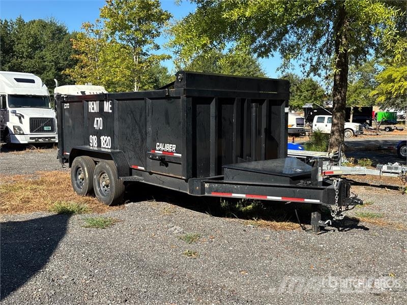 Caliber Trailers T/A Dump Utility Trailer Kipper