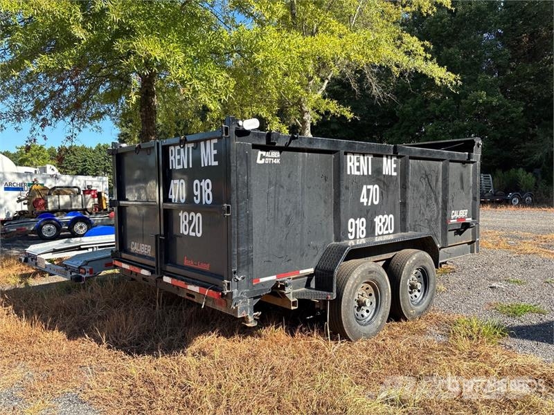 Caliber Trailers T/A Dump Utility Trailer Kipper
