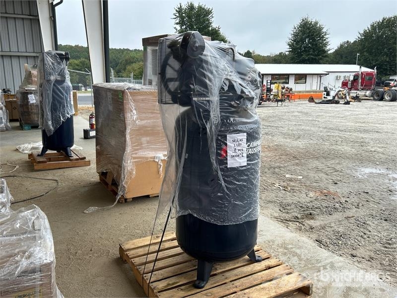 Campbell Hausfeld AGM46 11.9 cfm Skid-Mounted Electric 80 gal Air Co Compressors