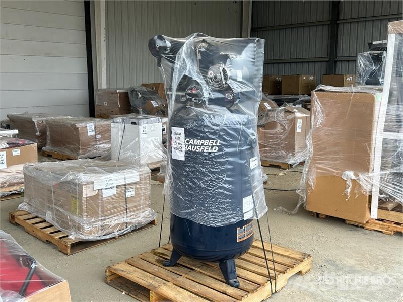 Campbell Hausfeld AGM46 11.9 cfm Skid-Mounted Electric 80 gal Air Co Compressors