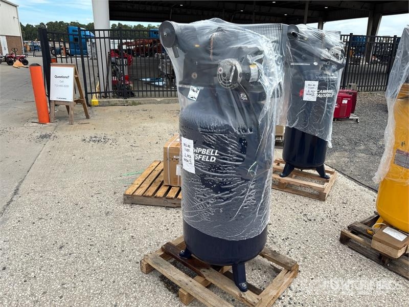 Campbell Hausfeld Skid-Mounted Electric 80 gal Air Compressor Kompressorer