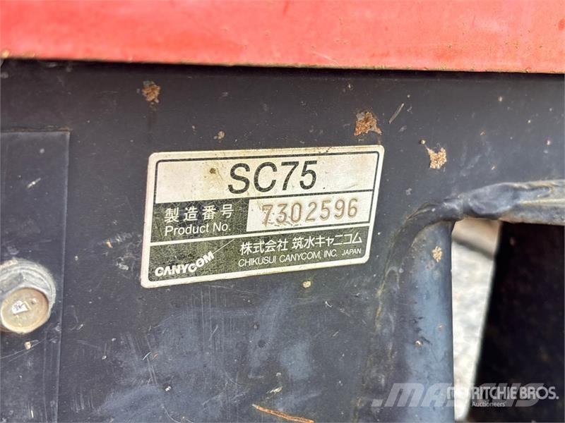 Canycom SC-75 Dodatna oprema za betonske radove