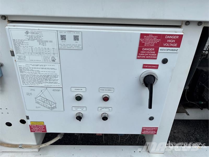 Caps PCHH-230TC-0NN0 230 ton Water Chiller Other components