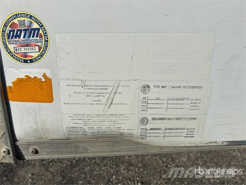 Cargo Mate TXB5716TA3 16 ft T/A Enclosed Trailer Rimorchi cassonati