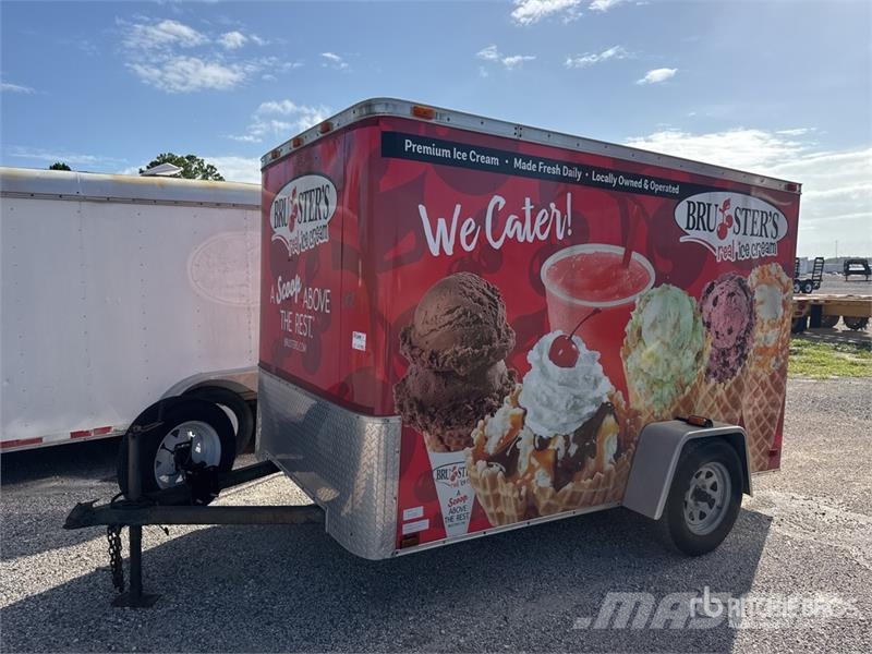 Cargo South 610SA 9 ft S/A Enclosed Trailer Sanduk prikolice