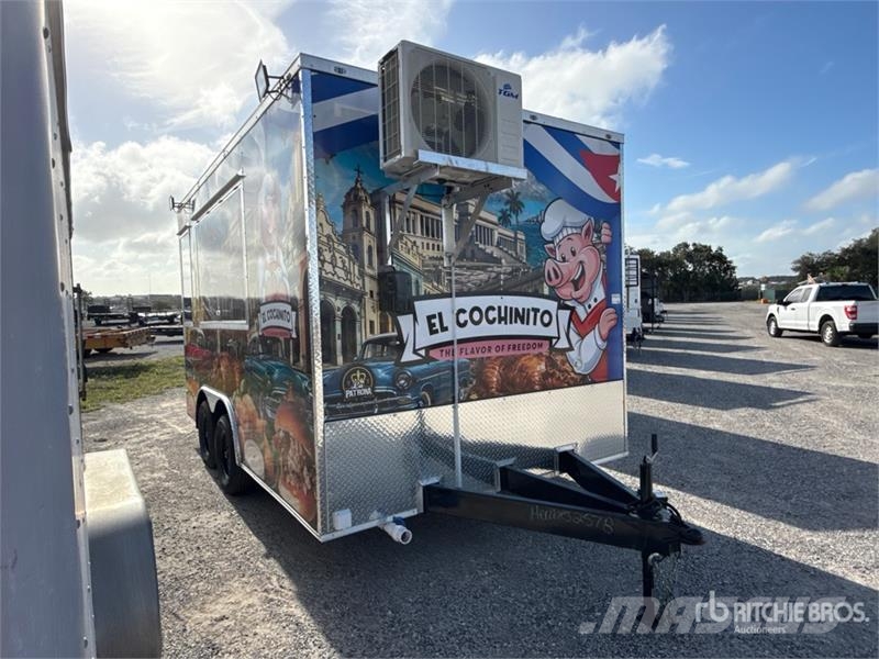  Cargo United 14 ft T/A Food Concession Trailer Outros reboques