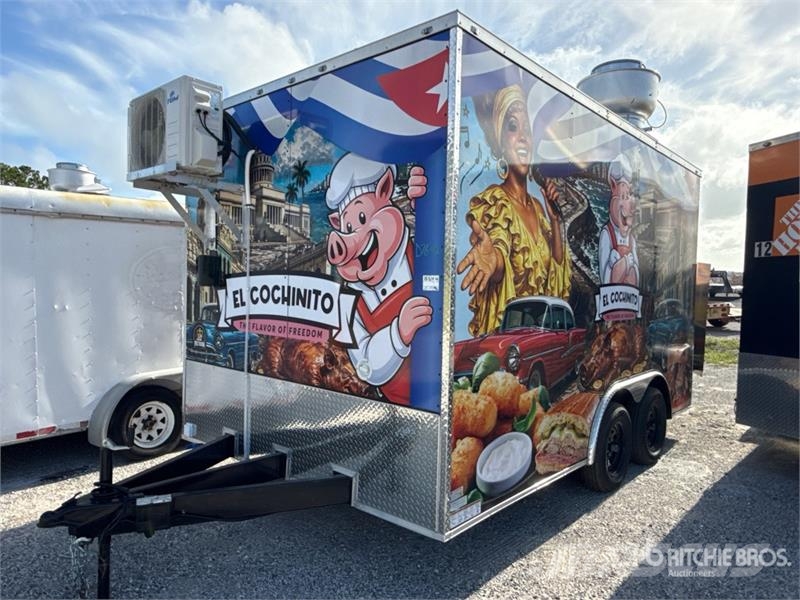  Cargo United 14 ft T/A Food Concession Trailer Outros reboques