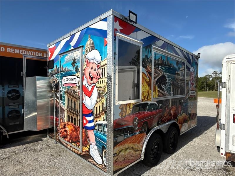  Cargo United 14 ft T/A Food Concession Trailer Outros reboques