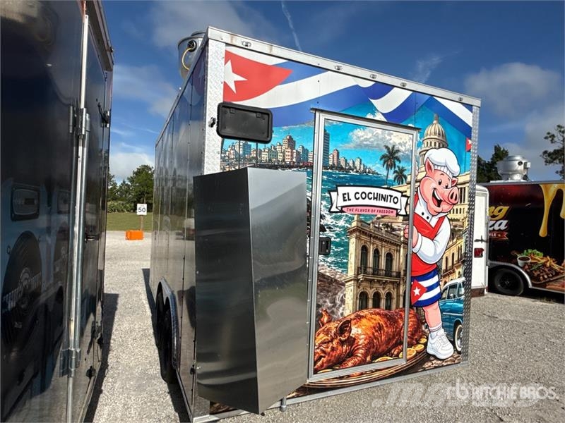  Cargo United 14 ft T/A Food Concession Trailer Outros reboques