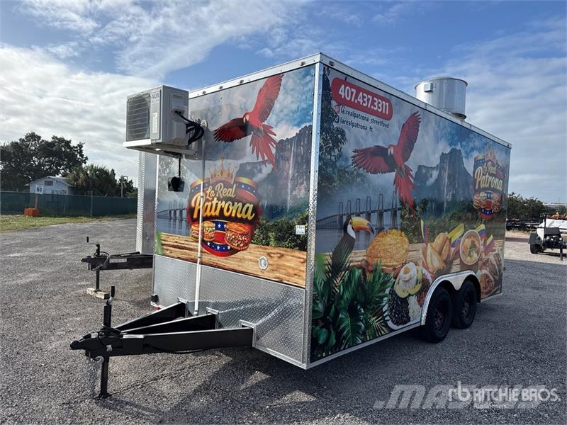  Cargo United 16 ft T/A Food Concession Trailer Outros reboques