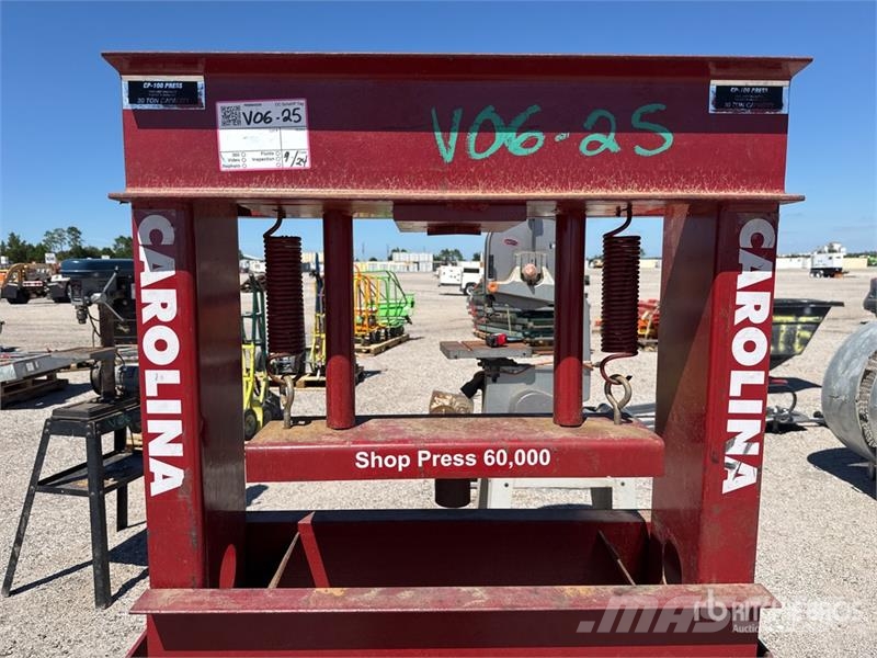 Carolina 30 ton Shop Press مكونات أخرى