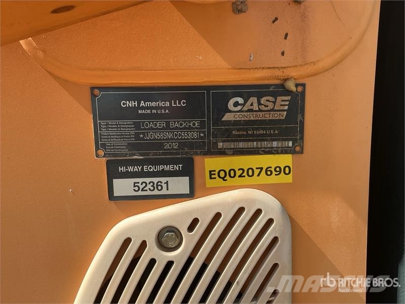 CASE 580 Super N Ekskavaatorlaadurid
