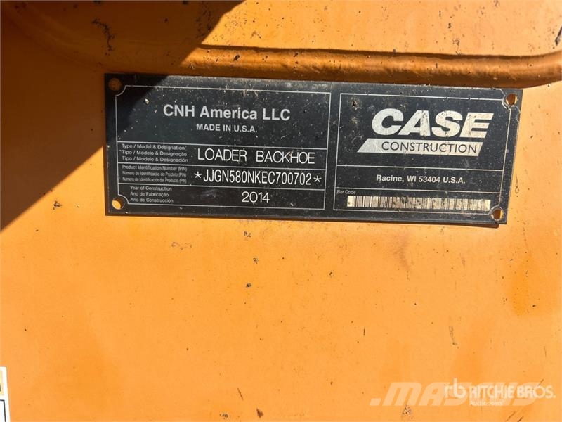 CASE 580N Tractopelle