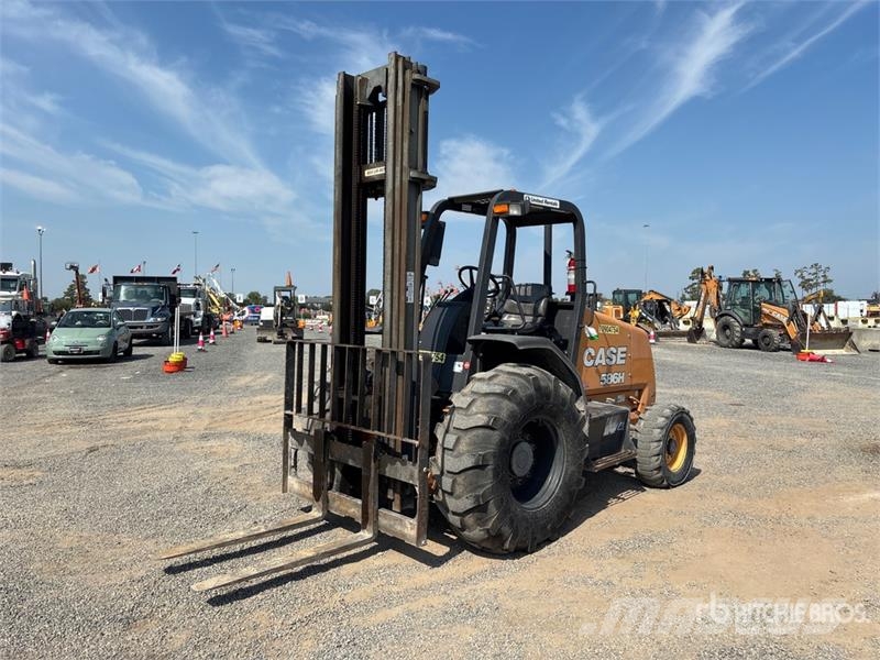 CASE 586H 6000 lb 4x2 Rough Terrain Forklift Arazi tipi forklift