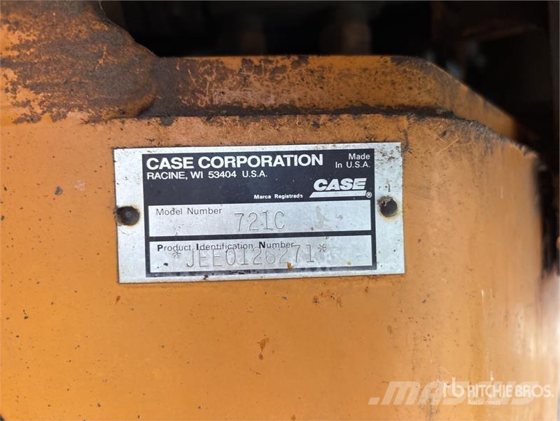 CASE 721C Wheel Loader Kolové nakladače
