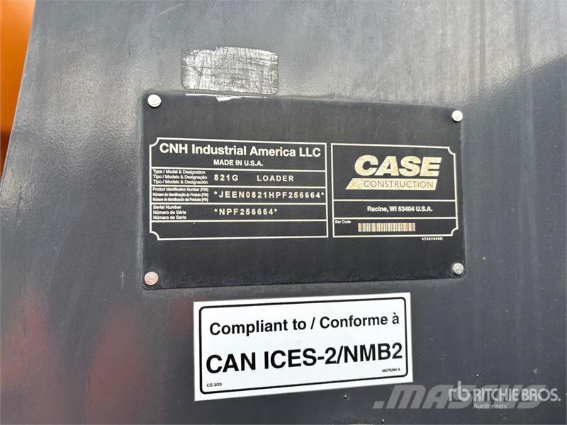 CASE 821G Wheel loaders