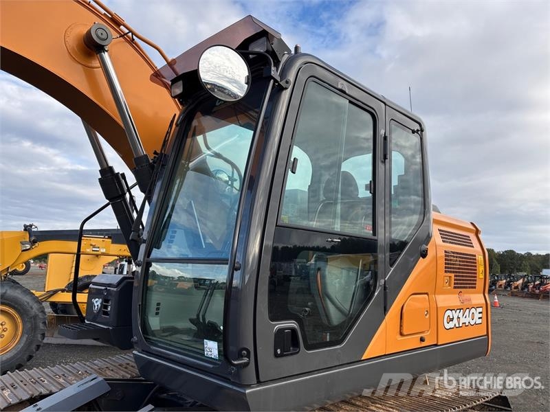 CASE CX140D Tracked Excavator Kāpurķēžu ekskavatori