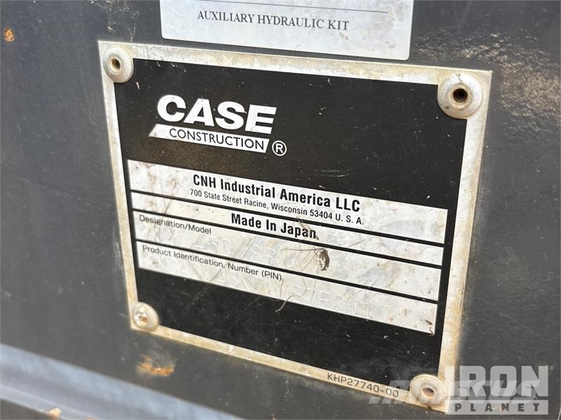 CASE CX145D SR Tracked Excavator 履带挖掘机