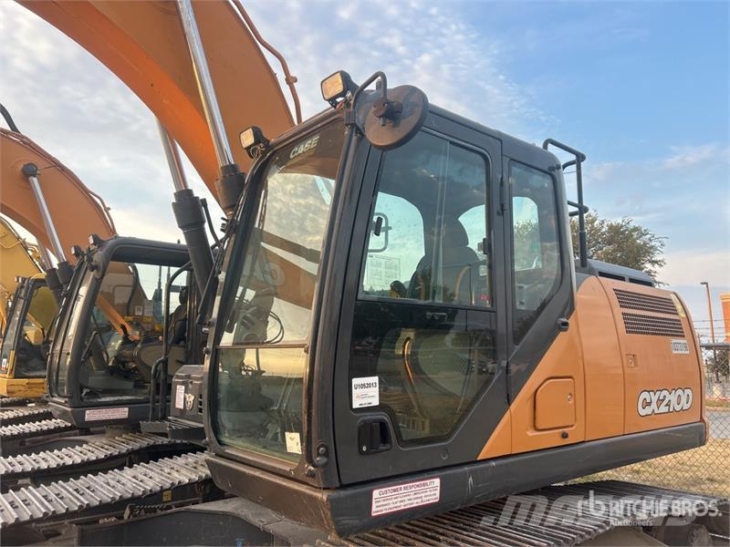 CASE CX210D Εκσκαφείς με ερπύστριες