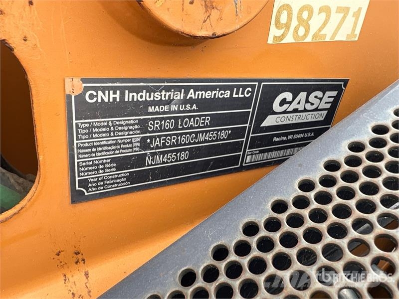 CASE SR160 Skid steer mini utovarivači