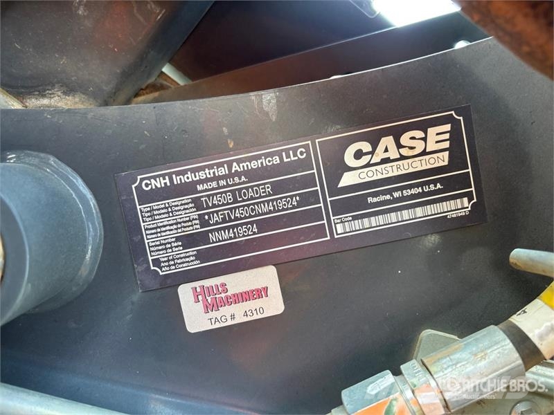 CASE TV450B Skid steer mini nakladalci