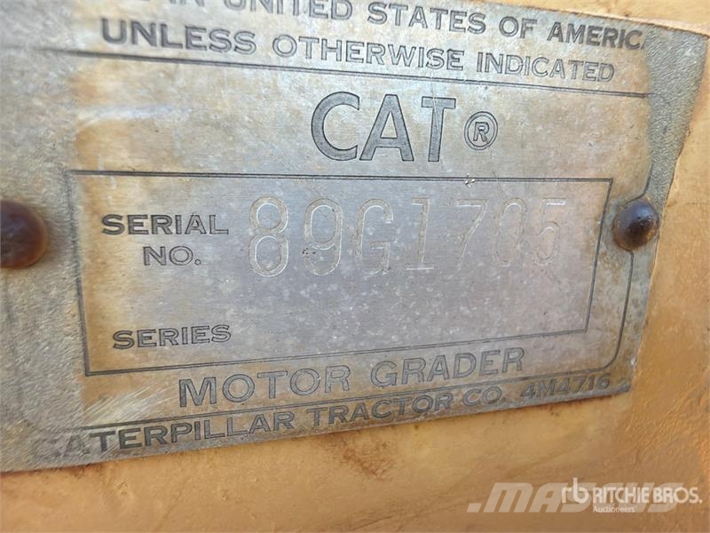 CAT 120 Motor Grader Graders
