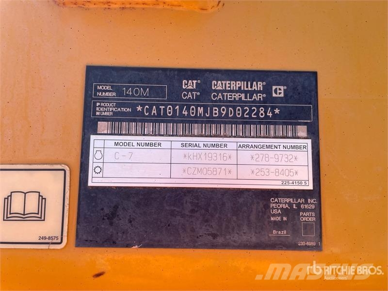 CAT 140M VHP Grejdery