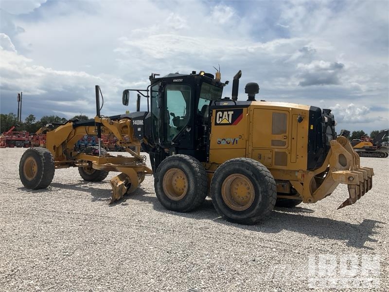 CAT 140M3 Motor Grader Väghyvlar