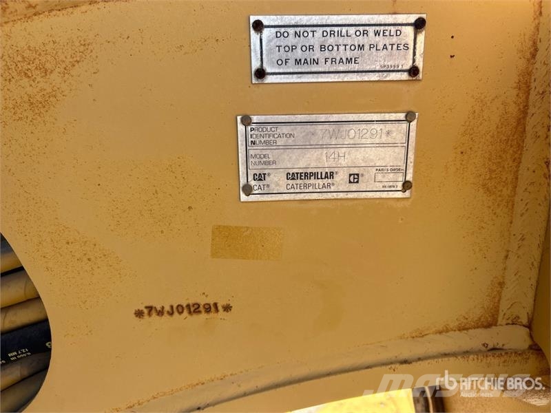 CAT 14H Motor Grader Grederji