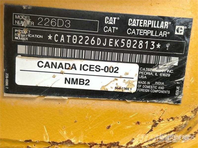 CAT 226D3 Two-Speed Skid Steer Loader Skid steer mini nakladalci