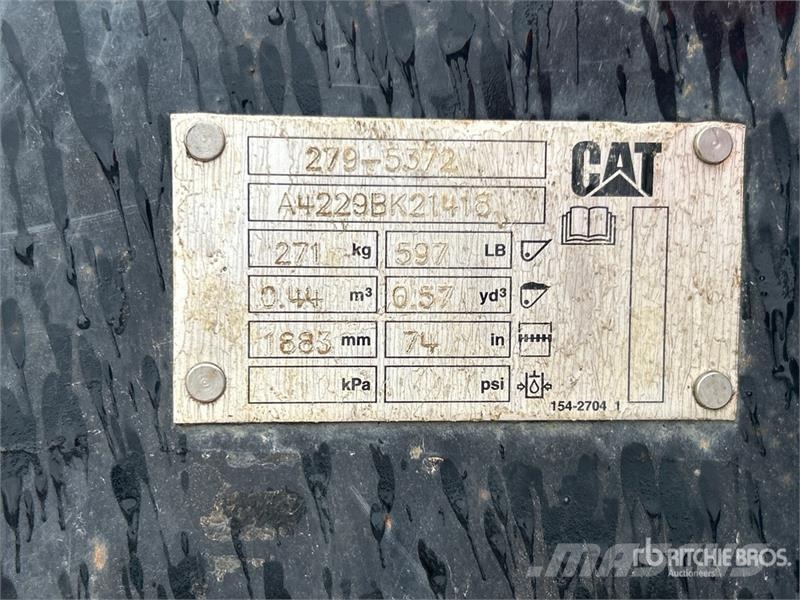 CAT 246D3 Two-Speed Skid Steer Loader Minicargadoras