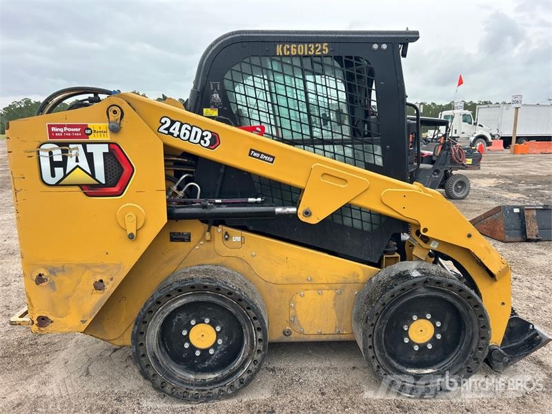 CAT 246D3 Two-Speed Skid Steer Loader Minicargadoras