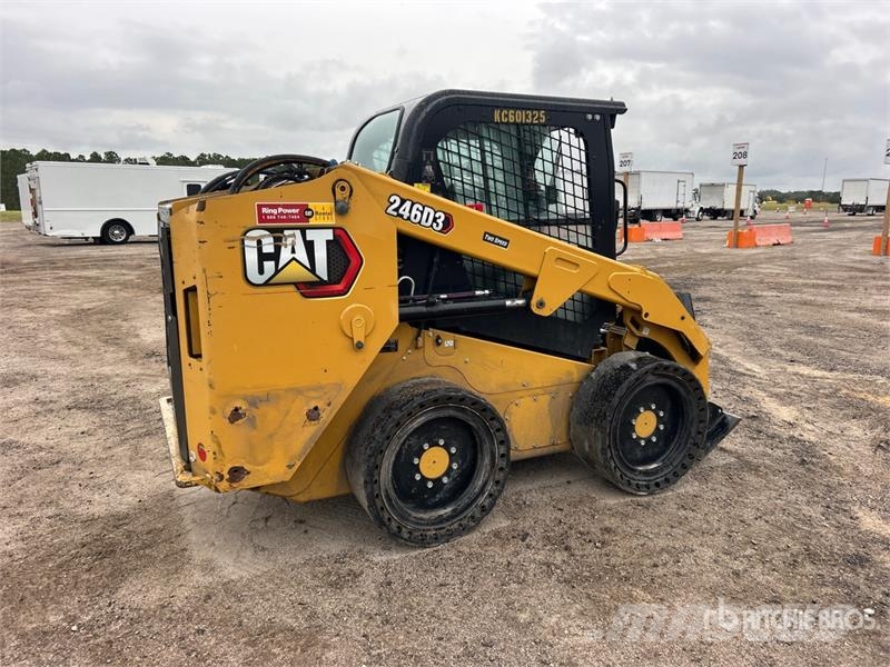 CAT 246D3 Two-Speed Skid Steer Loader Minicargadoras