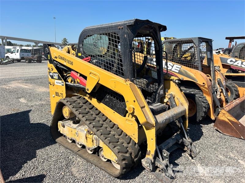 CAT 249D لوادر انزلاقية التوجيه