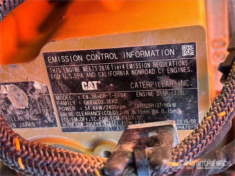 CAT 259D Minilæsser - skridstyret