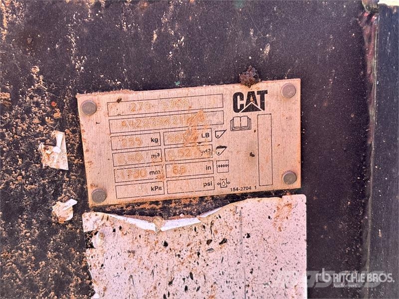 CAT 259D Minilæsser - skridstyret
