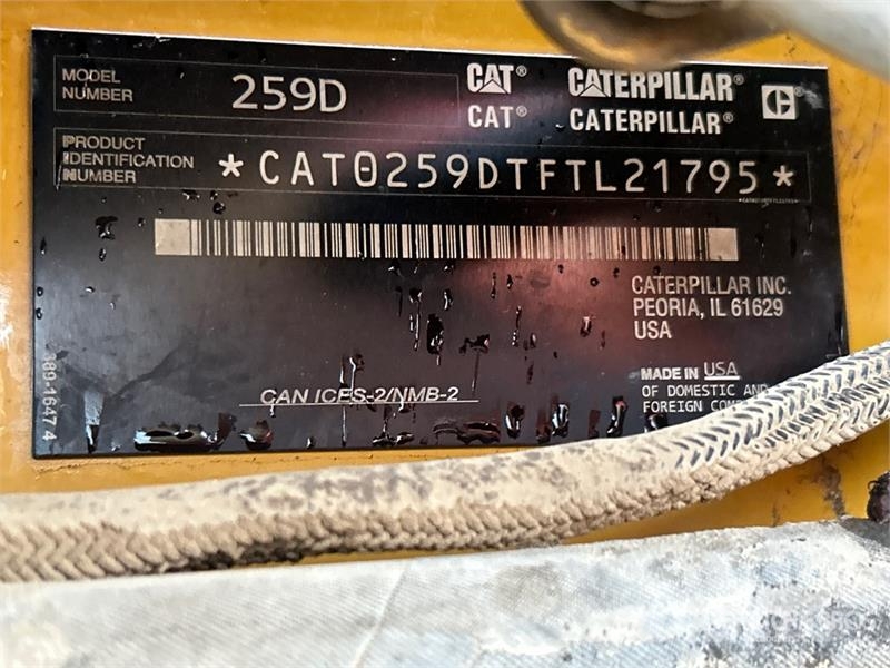 CAT 259D Φορτωτάκια