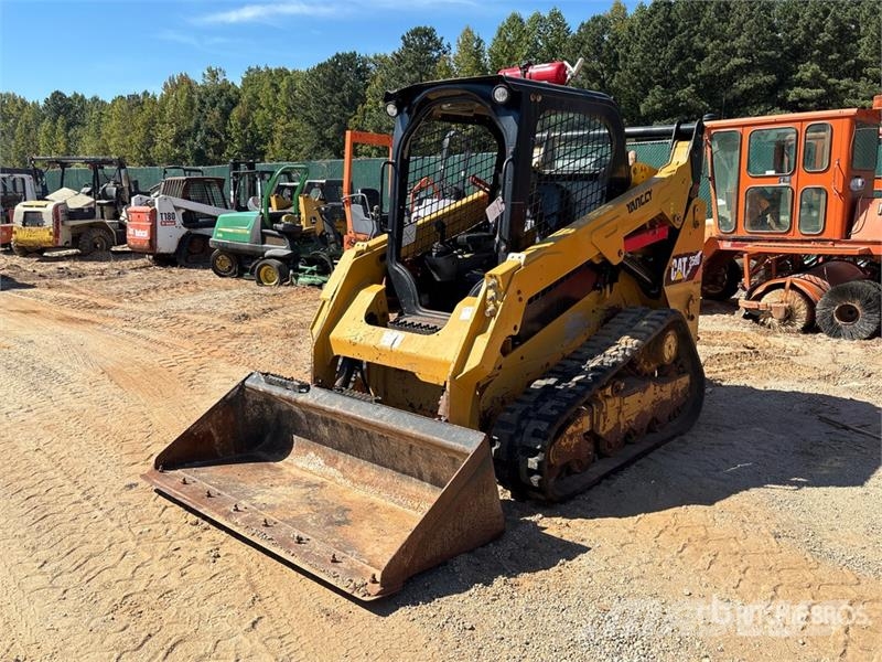 CAT 259D Minilæsser - skridstyret
