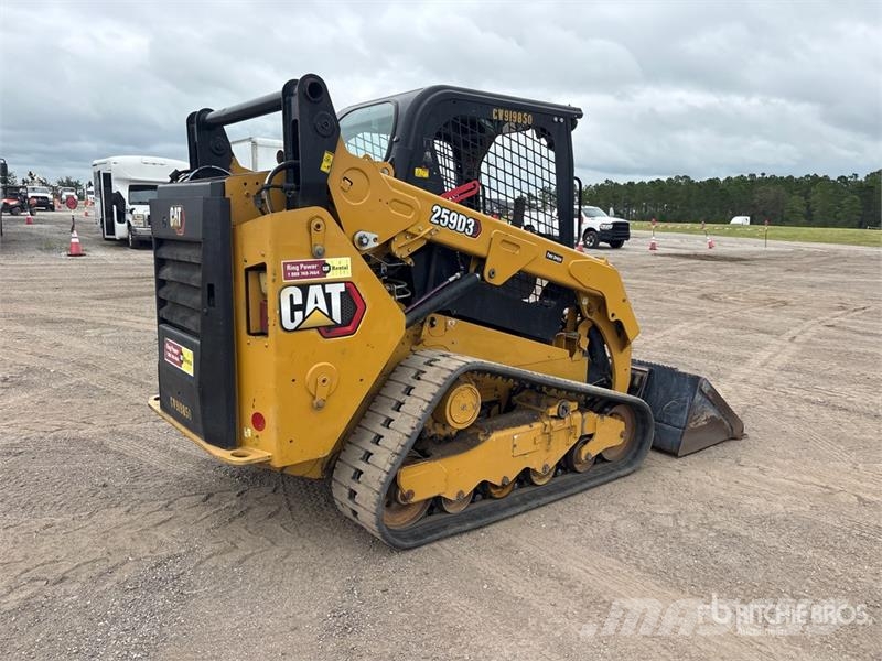 CAT 259D3 Two-Speed Compact Track Loader Lietoti riteņu kompaktiekrāvēji