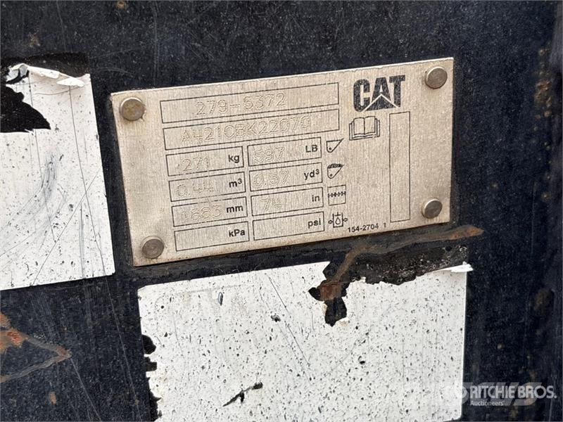 CAT 259D3 Two-Speed Compact Track Loader Lietoti riteņu kompaktiekrāvēji